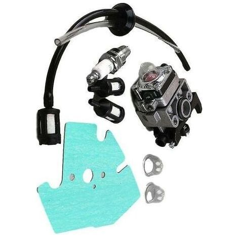 Kit carburateur compatible avec moteurs Honda GX25, GX35 et HHT35, pour tondeuse et débroussailleuse. (1/4)