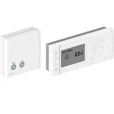 programmierbarer Raumthermostat V2, TP One-RF + RX1-S (1/3)