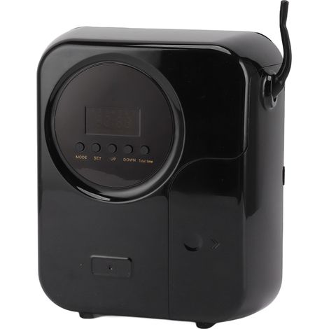 Diffuseur d'huiles essentielles pour aromathérapie, idéal pour hôtels, karaokés, centres commerciaux et salons de beauté. 100-240 V, noir, prise européenne. (1/5)