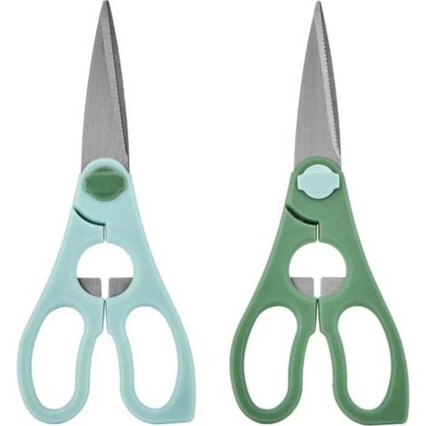 Ciseaux de cuisine craft multi usage ergonomiques 2 pièces