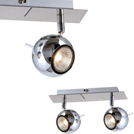 Italux Hary Moderner 2-Licht-Doppel-Deckenstrahler, GU10 (1/2)