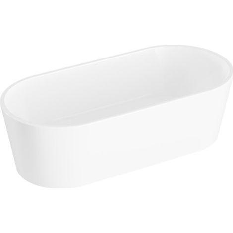 VITRA 65392006000 Baignoire Geo autoportante ovale