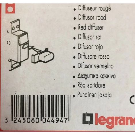 Legrand 004494 - Lexic Diffuser Red