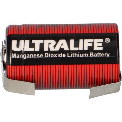 Ultralife CR2 Lithium Batterie 3V 900mAh mit U-Lötfahne – CR15270 (1/3)
