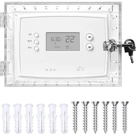 Boîte Verrouillage Thermostat Universelle avec Serrure (1/5)