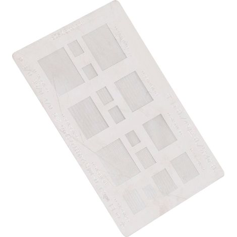 Treillis métallique Amao Easy-Repair, treillis métallique multifonctionnel, décalage parallèle à 45° 0,3/0,35/0,4/0,5 (1/5)