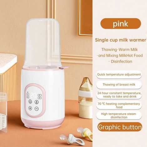 Chauffe-biberon USB nomade – réchauffeur lait maternel compact parents voyage Label (1/5)