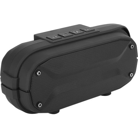 Multifunktionaler tragbarer Bluetooth-Lautsprecher für Outdoor-Sportarten, kabelloser Stereo-Lautsprecher (schwarz) (1/5)