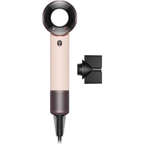 Secador de Pelo Dyson Supersonic Travel™ - Compacto y Ligero, Secado Rápido, 1220W, Voltaje Universal, Control de Calor Inteligente, Compatible con Accesorios Supersónicos, Cerámica Rosa (1/5)