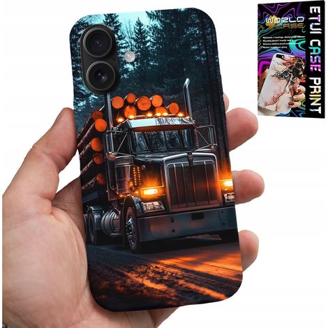 Custodia per iPhone 16 Plus - Cover posteriore con camion TIR (1/5)