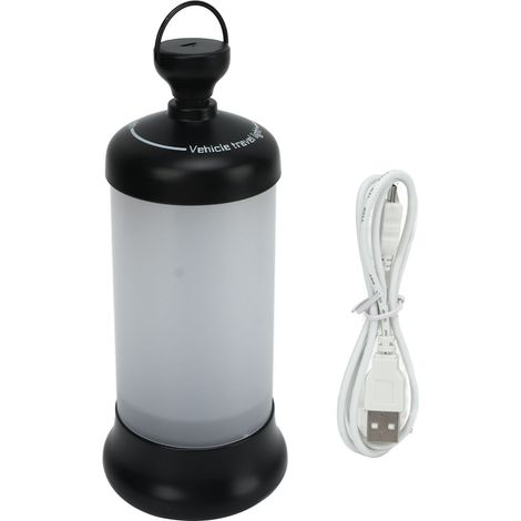 Lampe de Camping LED Rechargeable USB, 16 Perles Lumineuses, Batterie 1200MAH, Luminosité Réglable, Noir (1/5)