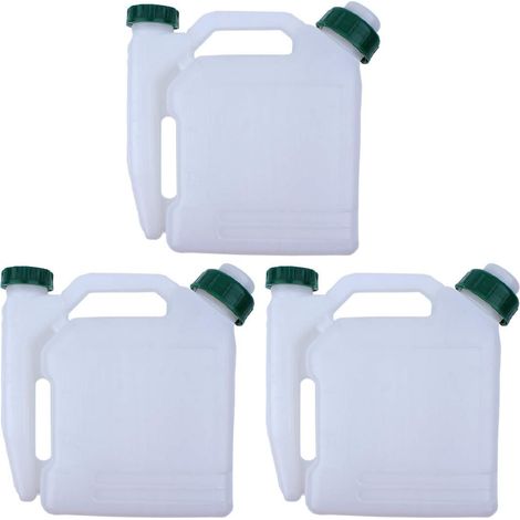 3 pcs/lot 1,5L réservoir de carburant essence 2 temps pour débroussailleuse tronçonneuse broyeur souffleur 1:25 (1/5)