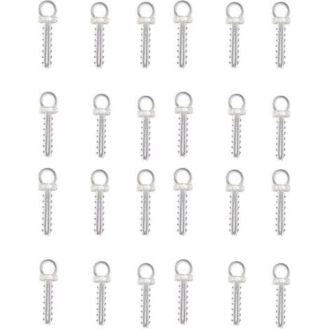 Set of 100 Hanging Hooks for Polystyrene Balls, Christmas Balls and Plastic or Polystyrene Eggs (1/5)