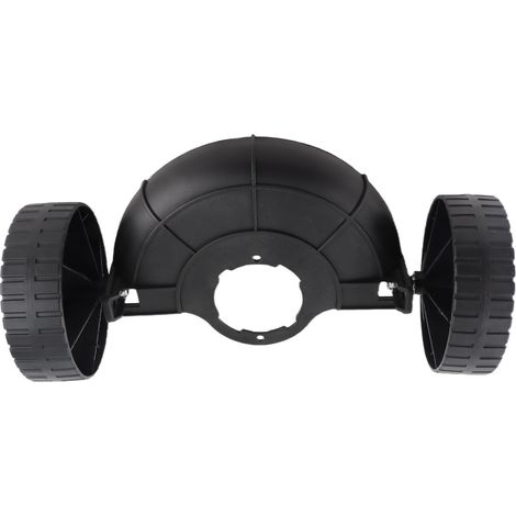 Roue de support réglable en hauteur pour coupe-bordures, roue auxiliaire en plastique pour coupe-bordures de remplacement (1/5)