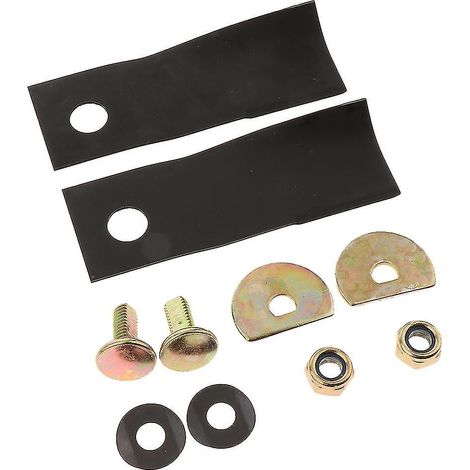 Jeu de lames de tondeuse robustes pour Honda GXV160, 13 x 4,5 cm (1/4)