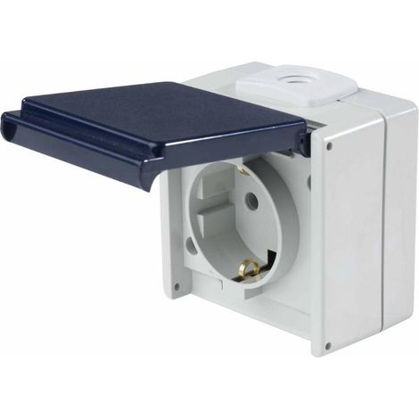 AS Schwabe 62460 Aufputz-Steckdose IP54