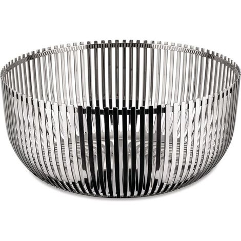 Alessi, Ciotola di Frutta, Acciaio Inox, Argento, 22 x 25 x 15 cm (1/4)
