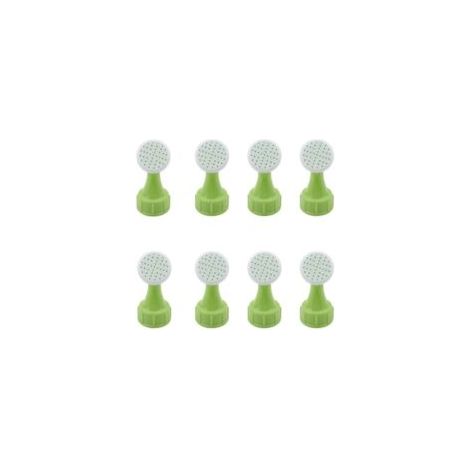 Set mit 8 Kunststoff-Pflanzflaschen – Gießdüse – Mini-Gießdüsen – Gießkannenzubehör – Gießkannendüse - Crezuo (1/4)