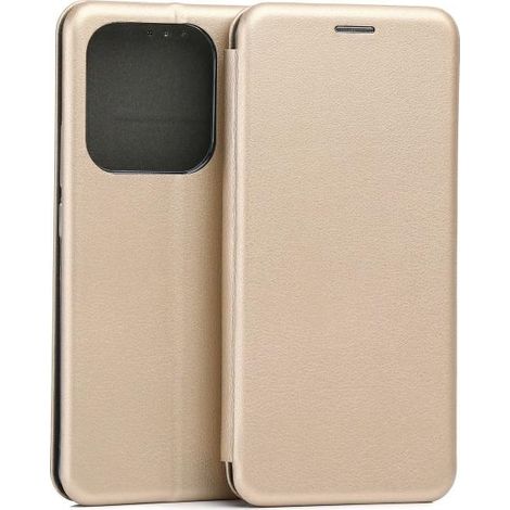 Funda magnética Beline Book para Redmi Note 14 5G color oro/oro