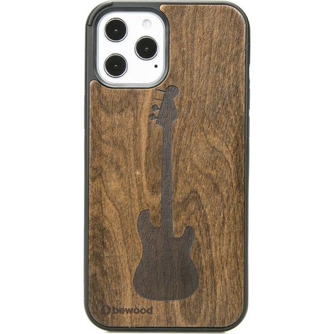 Holzkoffer für iPhone 12 Pro Max, Gitarre Ziricote (1/3)