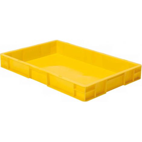 Conteneur de transport gerbable TK600/75-0, jaune
