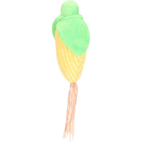 Petit jouet en peluche pour chien avec sifflet à mâcher et couinement, idéal pour nettoyer les dents, en forme de cactus et de maïs. (1/5)