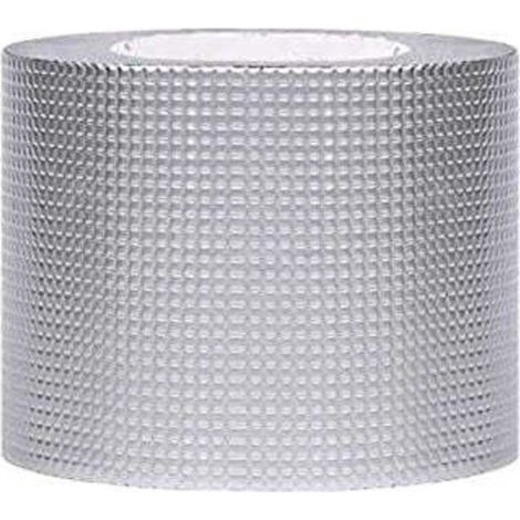 ALUMINIUM TAPE : Ruban Adhésif Hyper Résistant et Étanche à Forte Tenue pour Fissures, Fuites, Trous(5CM5M) (1/5)