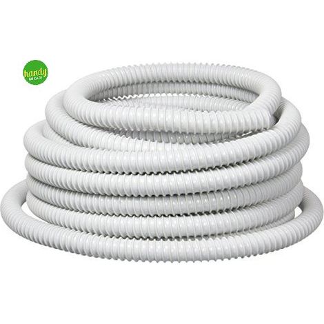 Guaina spiralata Elettrocanali in pvc Ø 16 grigia 10 mt