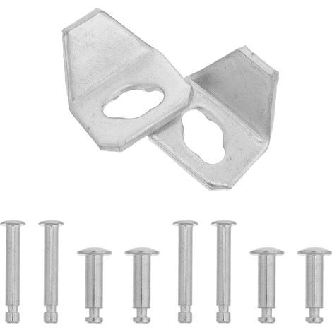 2 Piece Installation Reinforced Repairing Upgrading Bracket Closer