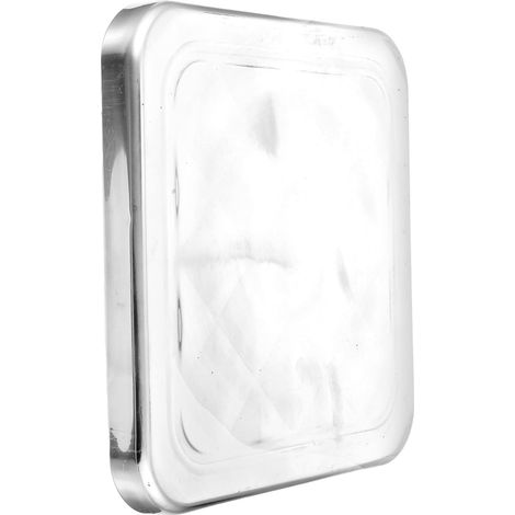 Assise en Acier Inoxydable pour Tabouret de Bar, Siège Épais et Pratique, Résistant aux Rayures, Cuisine et Tabourets D'intérieur Argentés (1/5)