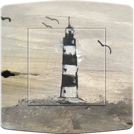 Interrupteur décoré phare
