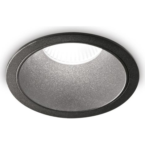 Faretto Incasso Contemporaneo Game Alluminio Nero Led 11W 3000K Ip65