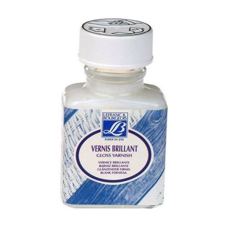 Vernis brillant à l'eau - 75ml - Lefranc Bourgeois