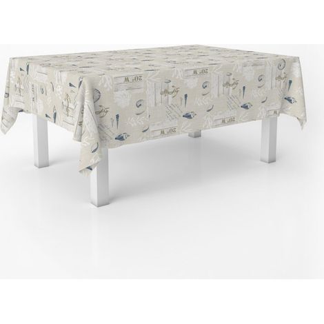 Nappe Toile cirée Lavable rectangulaire 300x140 cm Narcea Rouge (1/4)