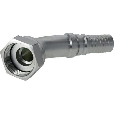 Raccordo 4SH DN25-1.11/16" ORFS-45° ALFAGOMMA DAVH252745G2 (1/2)