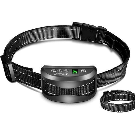 Enowelir Antibellhalsband, elektrisches Hundehalsband, wiederaufladbares Trainingshalsband, geeignet für Hunde von 5–65 kg (1/5)
