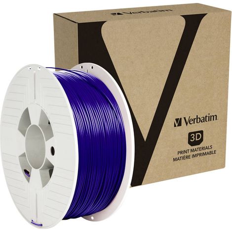 Verbatim 55055 Filamento per stampante 3D PETG 1.75 mm 1 kg Blu 1 pz.