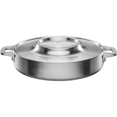 FISKARS Équipement de cuisine - Sauteuse avec couvercle, diamètre 28 cm 1067635 (1/4)