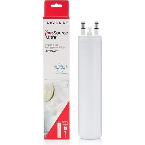 Filtre à eau universel blanc, cartouche filtrante de rechange, purificateur d'eau, 1 pièce, compatible robinet, qualité originale. (1/5)
