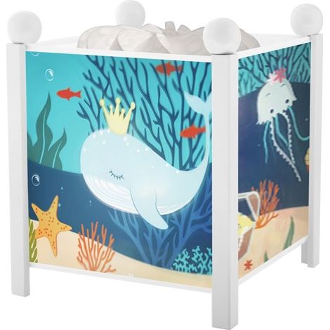 Filiyano-Veilleuse - PANTS - Lanterne magique océanique - Blanche - Électrique - Pour enfants (1/3)