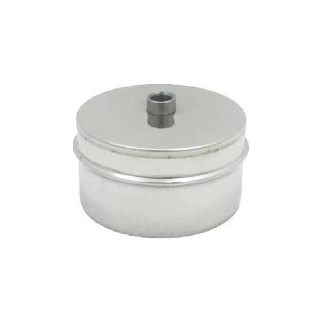 BOUCHON DE FERMETURE EN ACIER MÂLE AVEC PURGE Dimensions : Diamètre 140