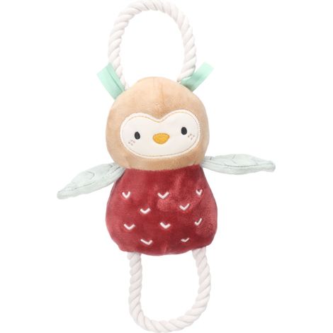 Jouet Phoebe Hibou avec corde 38 cm pour Chiot - Flamingo (1/4)