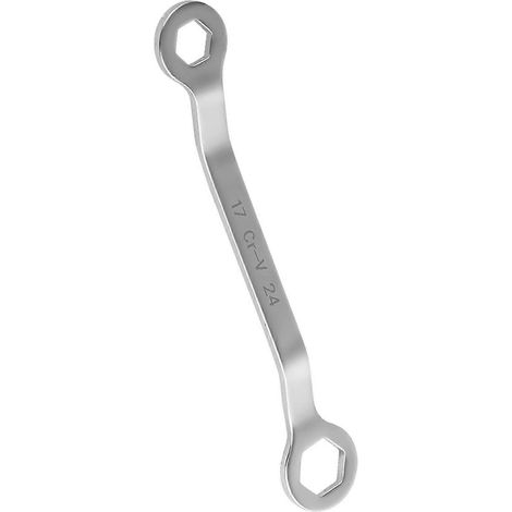 Clé à molette multifonctionnelle double tête dimensions 255 × 17 × 24 mm (1/5)