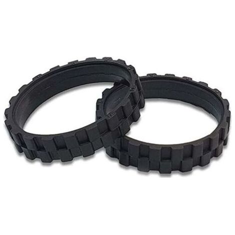 (70x15 mm) 2-teilige Reifen für iRobot Roomba S9 und S9+ (2er-Pack). Hergestellt in Spanien. Rutschfest, hervorragende Haftung und einfache Montage. (1/4)
