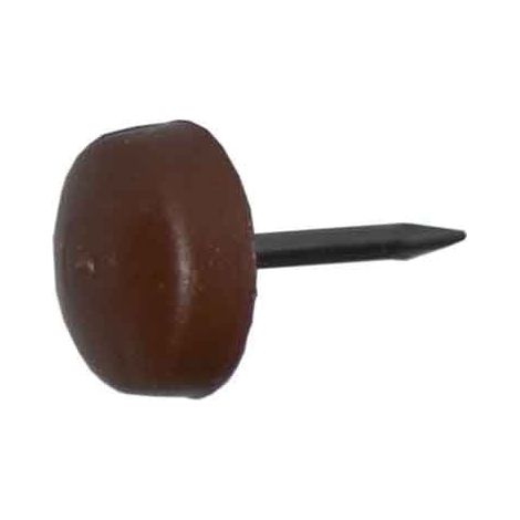 Paracolpo con Chiodo Ø 8 mm Marrone 200 Pezzi (1/2)