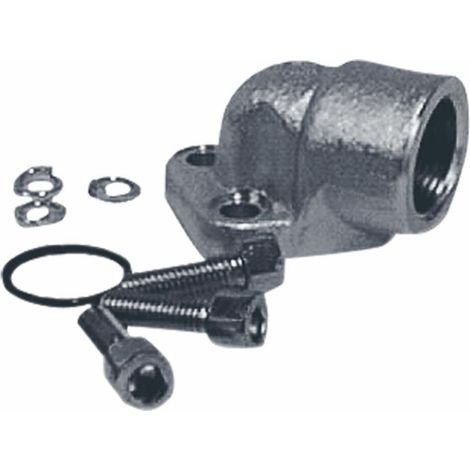 Flangia pompa oleodinamica 3 fori 3/8” interasse 30 (1/2)