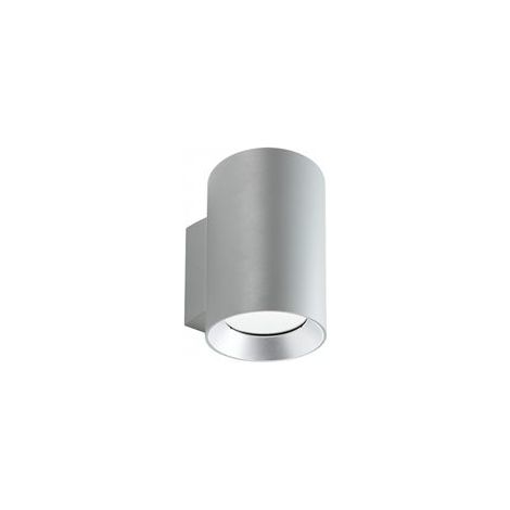 Wandleuchte aus Aluminiumdruckguss mit transparenten Glasschirmen - 20W - 2620 Lumen - Warmweißes Licht (1/4)