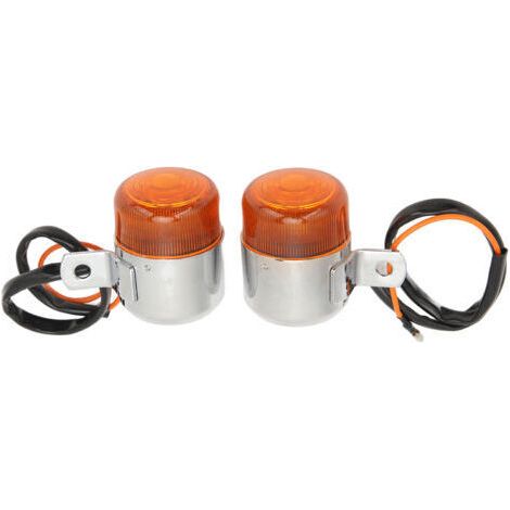 par de intermitentes de motocicleta de 6 V, elegantes y robustos, de alto brillo, luces indicadoras para Dax CF50 CF70 CT70 ST50 ST70 (1/5)
