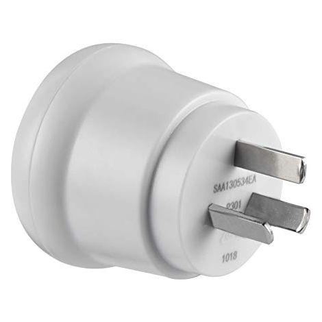 Electraline 70044 Adattatore da Viaggio, Bianco (1/3)