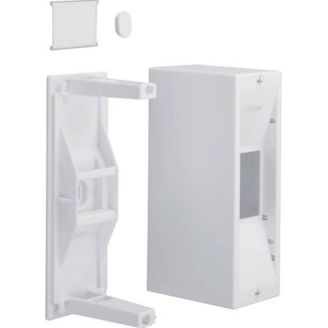 Tableau de distribution Hager GD102N blanc 2 modules (1/2)